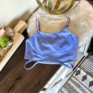 Alo cut out bottom straps sports bra size S #365